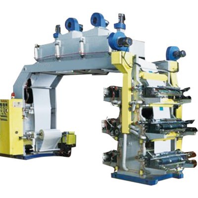 ആറ്-വർണ്ണ പേപ്പർ പശ ലെറ്റർപ്രസ്സ് പ്രിൻ്റിംഗ് മെഷീൻ